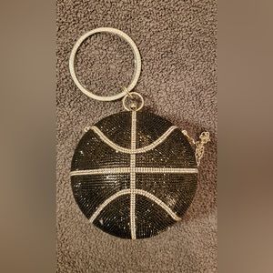 *Brand New* Rhinestone Basketball Purse